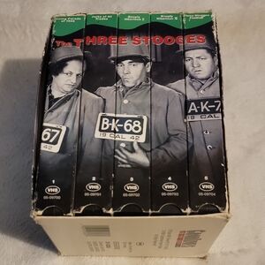 The Three Stooges Collector Series Vhs 1998